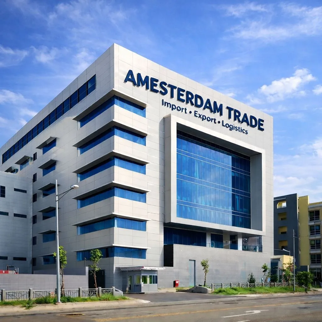 Amesterdam company team working on import export distribution operations